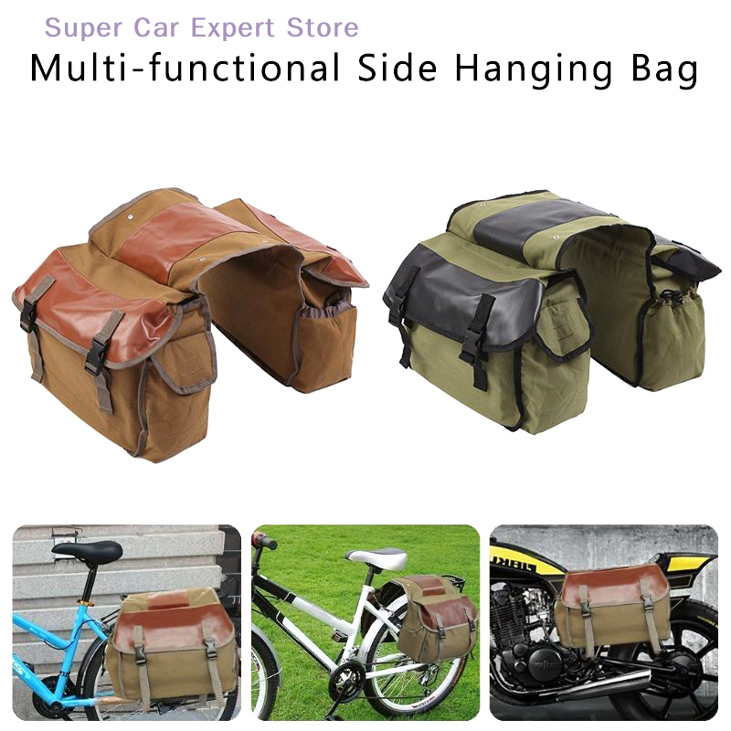 Panniers Waterproof Rear - Motorbike Bag Large Capacity Motorcycle Riding