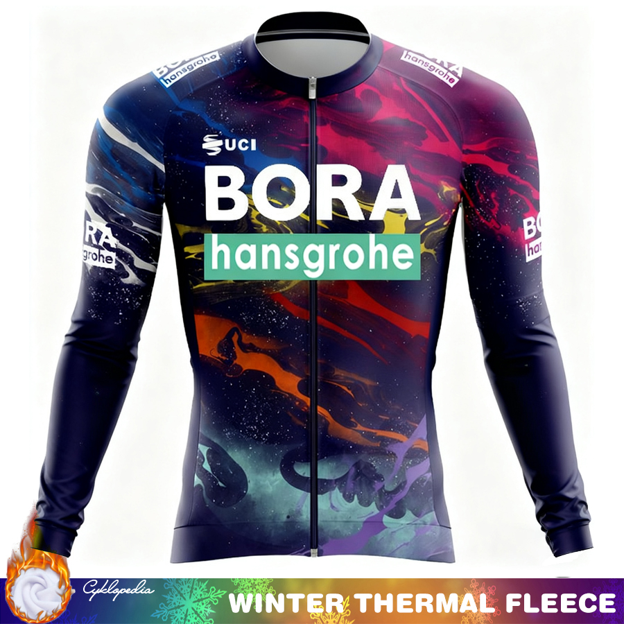 Cycling Commuter Jacket - UCI BORA Termal Fleece Cycling Jersey