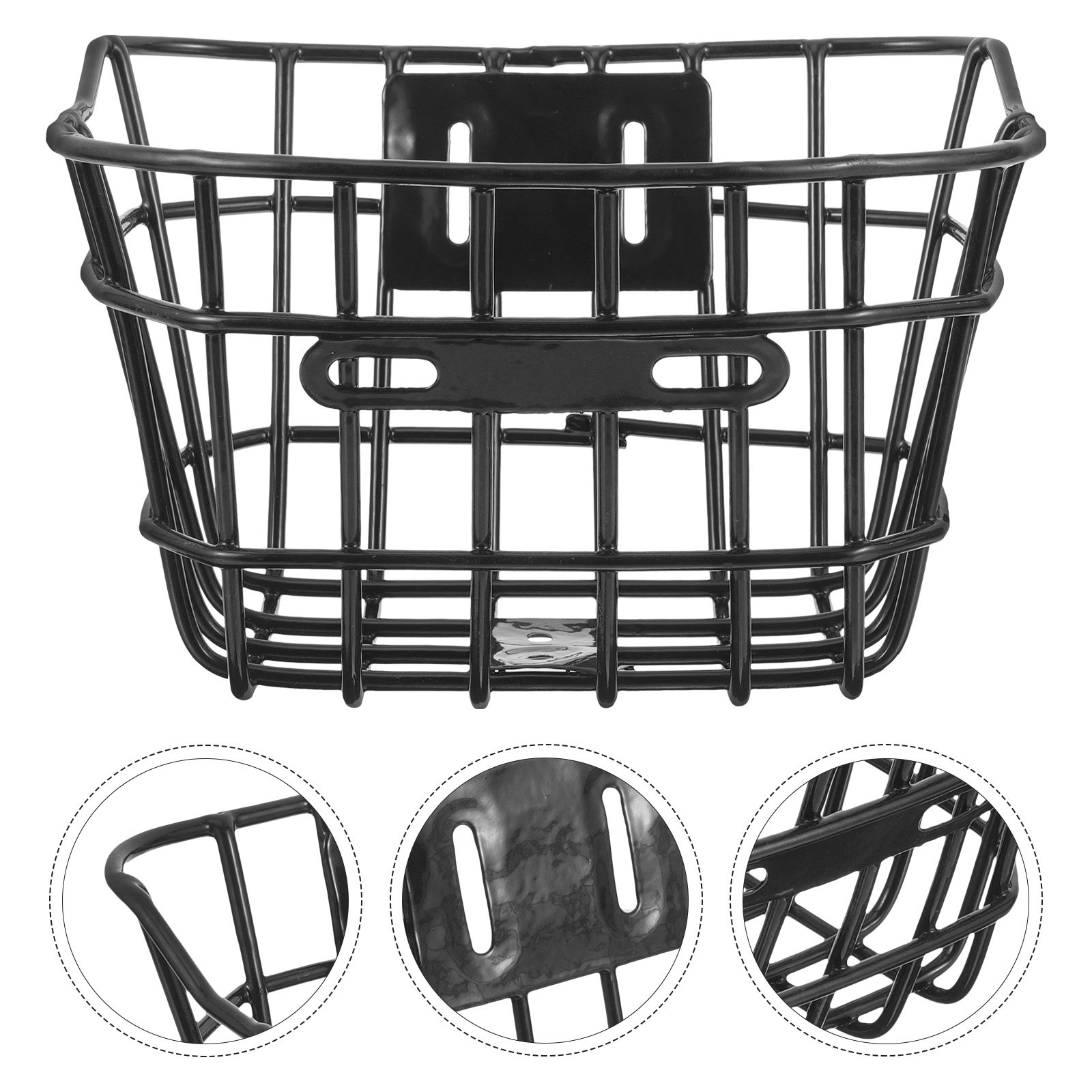 Commuter Cycling - Heavy Duty Thickened Iron Bike Basket