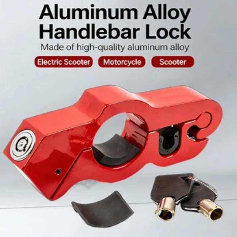 Commuter Bike Lock - Motorcycle & Bicycle Handlebar Lock Heavy