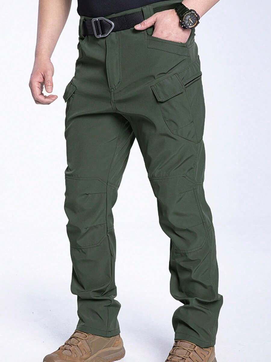Cycling To Work - Mens Cargo Pants Outdoor Tactical Trousers