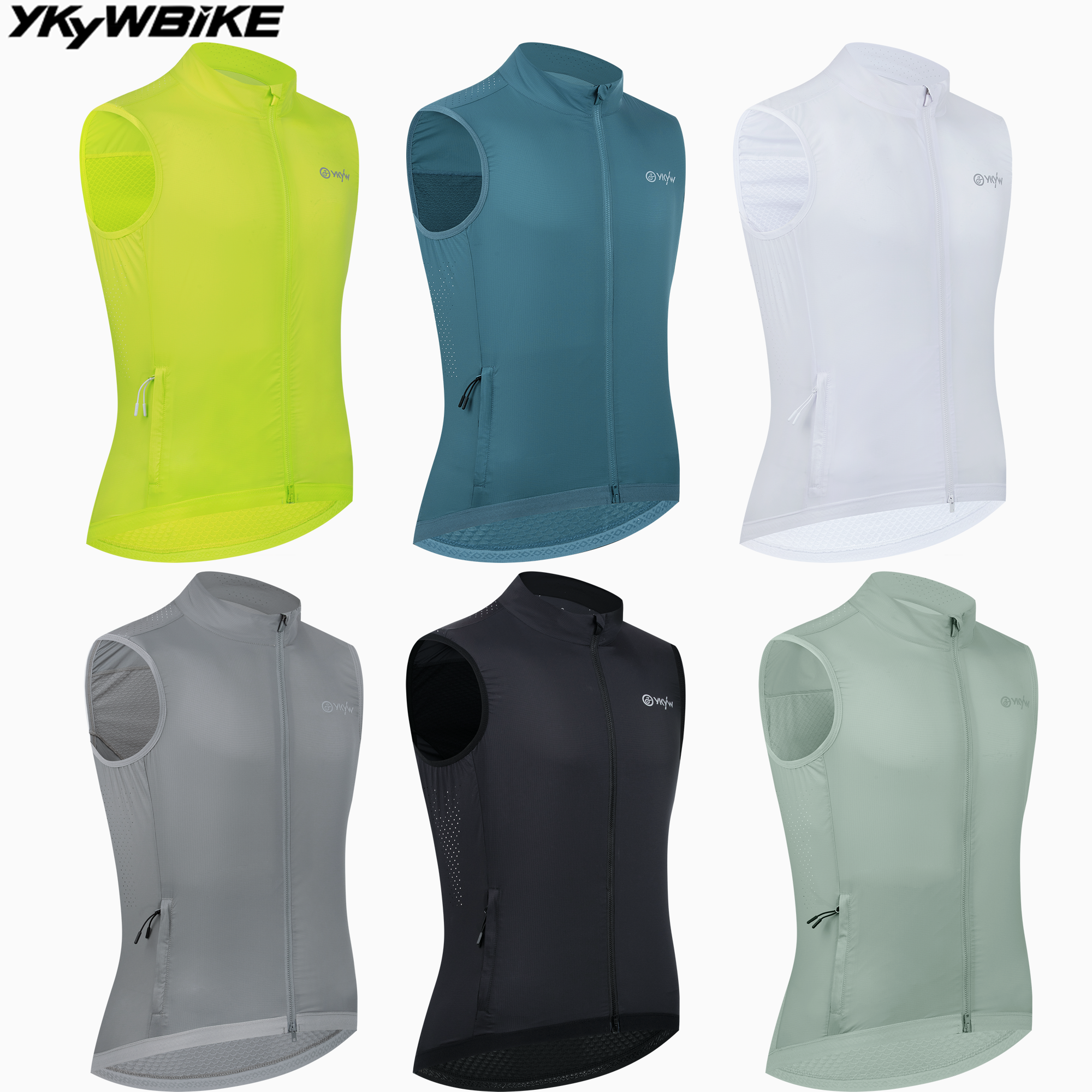 Cycling Commuter Jacket - YKYWBIKE Men's Cycling Vests Bicycle Gilet