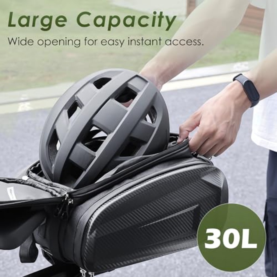Bike Bags for Bicycles Rear Ra - مراجعة Panniers Waterproof Rear وسعره