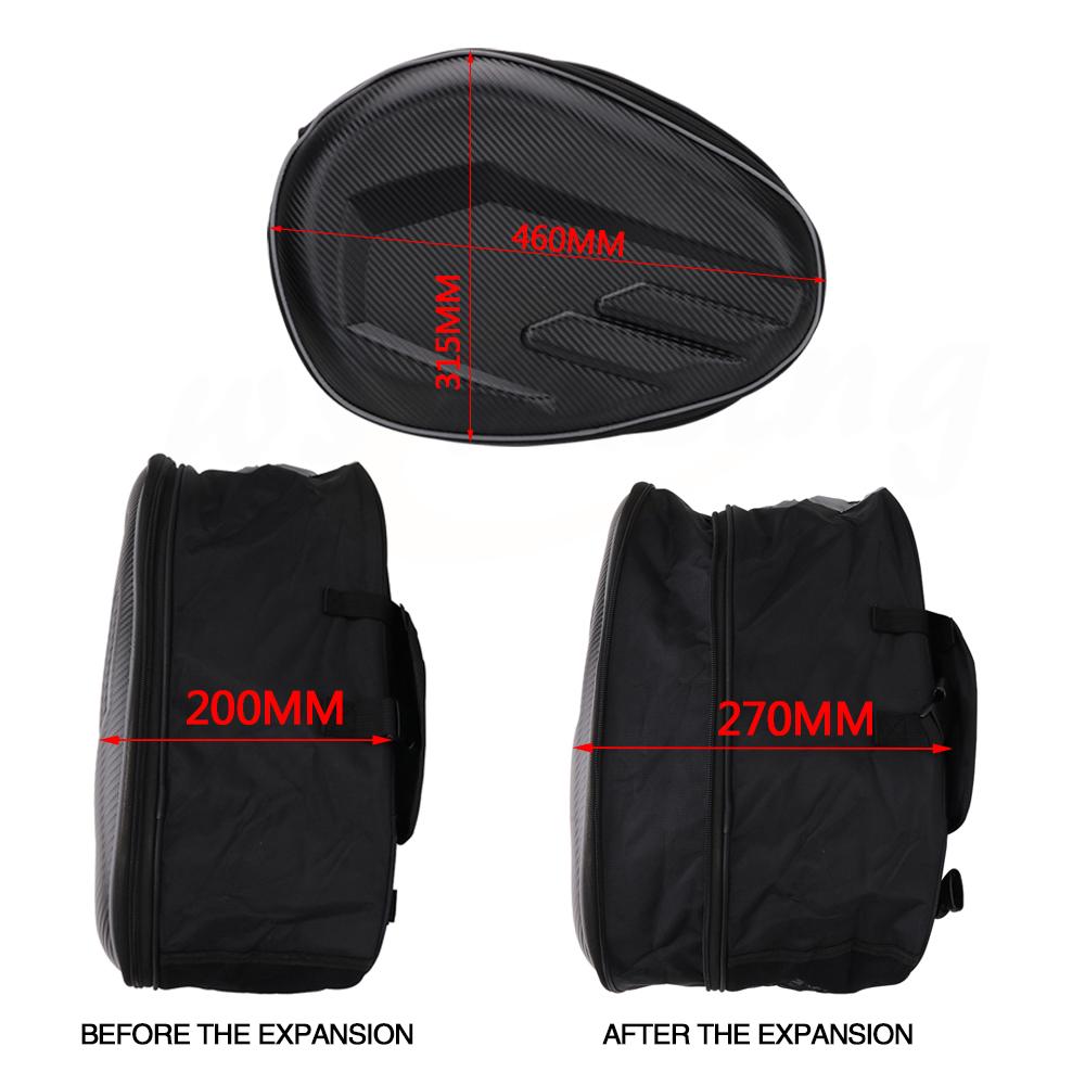 Motorcycles Bag Rear Seat Side - مراجعة Panniers Waterproof Rear وسعره