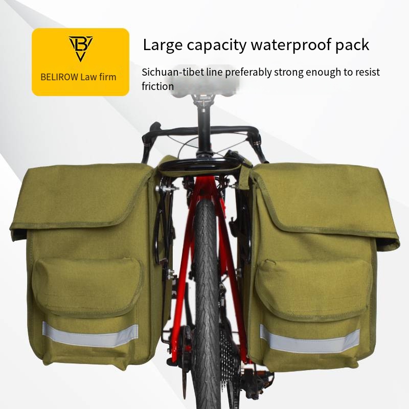 Large Capacity Bike Rear Bag D - مراجعة Panniers Waterproof Rear وسعره