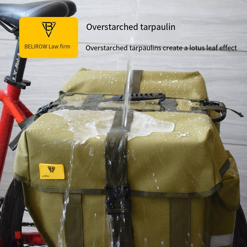 Large Capacity Bike Rear Bag D - مراجعة Panniers Waterproof Rear وسعره