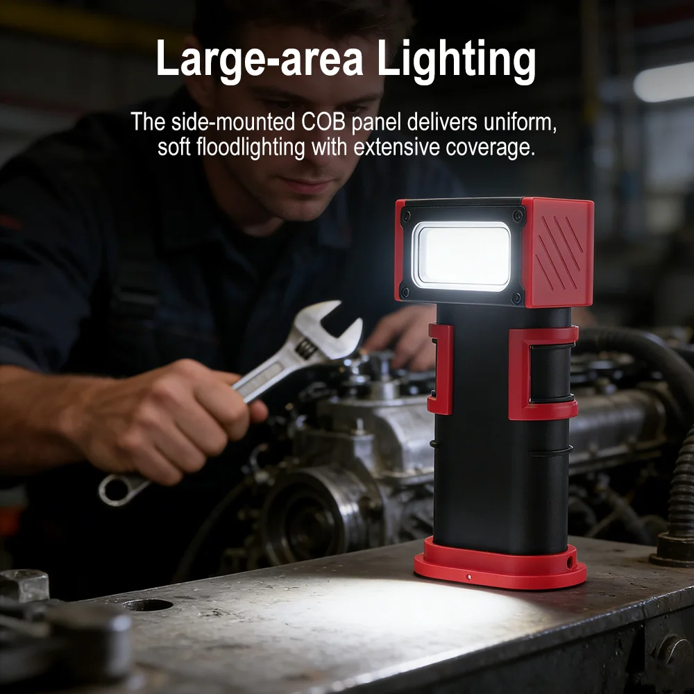 BORUiT COB LED Work Light 1000 - مراجعة Cycling To Work وسعره