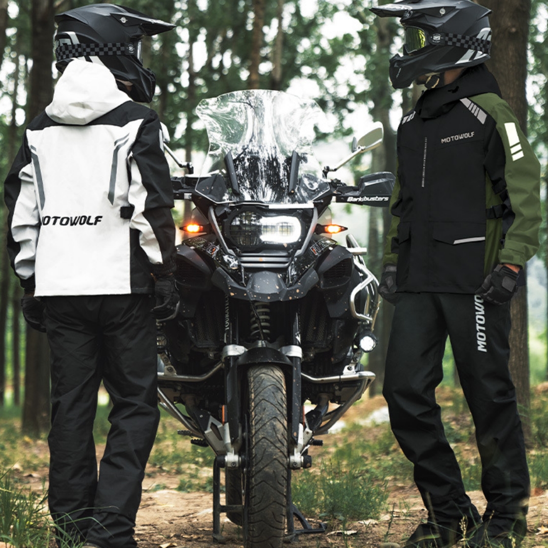 Motorcycle Riding Suit Rain Ja - مراجعة Cycling Commute In Rain وسعره