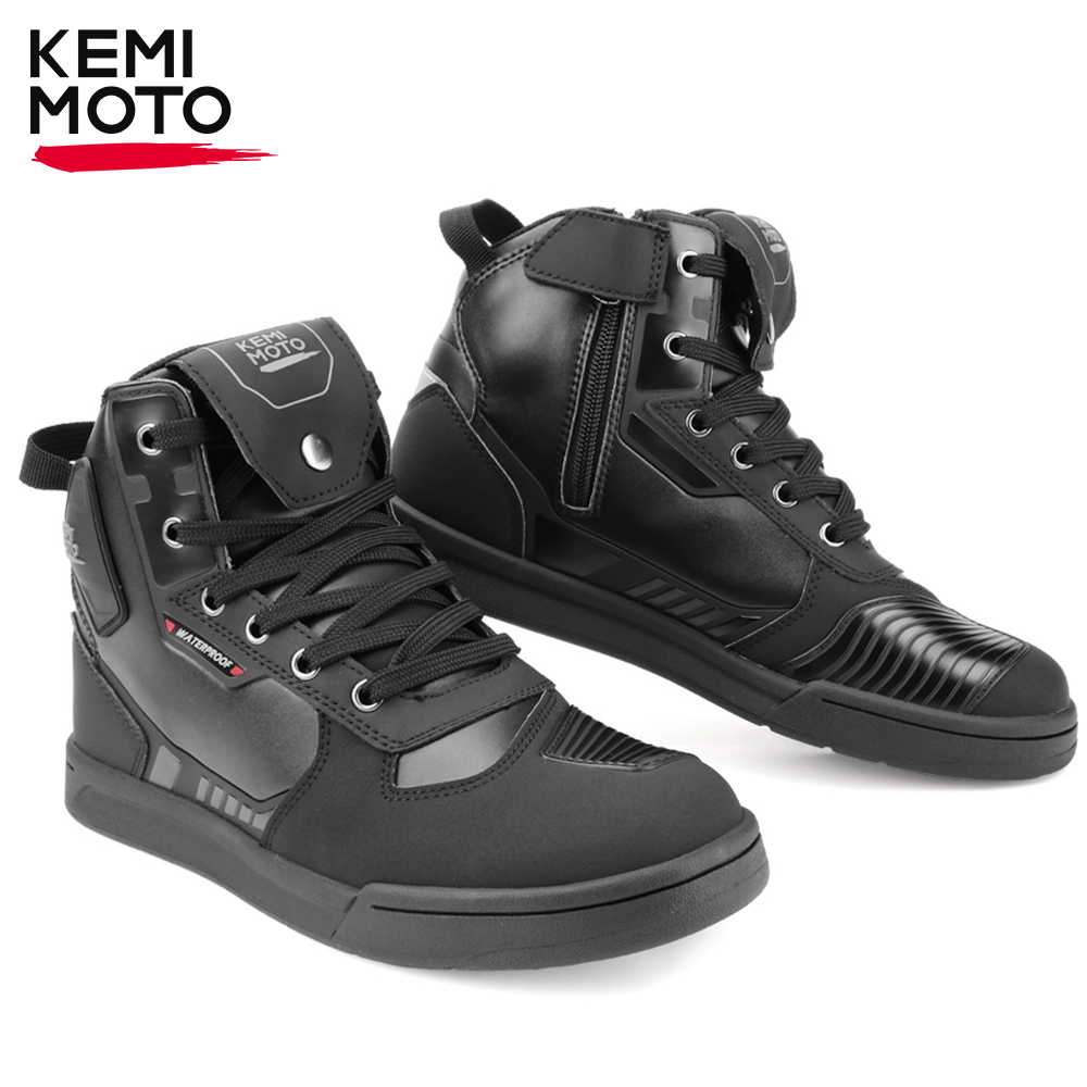 KEMIMOTO Men's Motorcycle Ridi - مراجعة Cycling Shoes For Commute وسعره