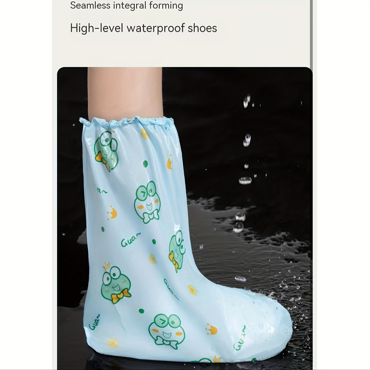 10pc Frog Cartoon Shoe Covers  - مراجعة Cycling Shoes For Commute وسعره