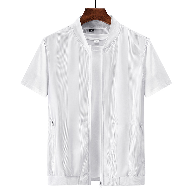Summer Men Mesh Hollow Waistco - مراجعة Reflective Vest Cycling وسعره