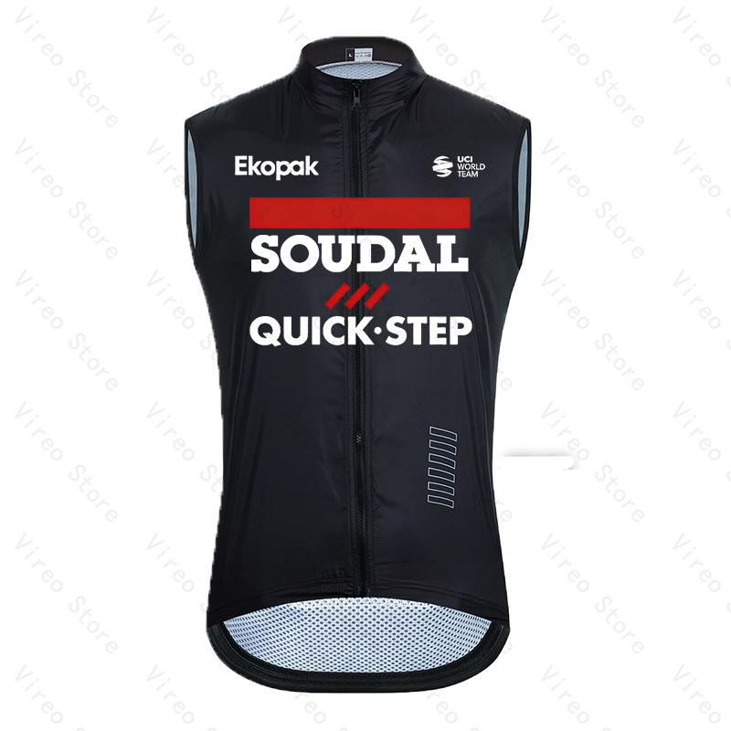 Soudal Quick-Step Men's Cyclin - مراجعة Reflective Vest Cycling وسعره