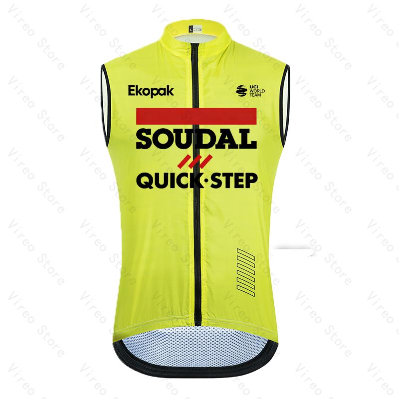 Soudal Quick-Step Men's Cyclin - مراجعة Reflective Vest Cycling وسعره