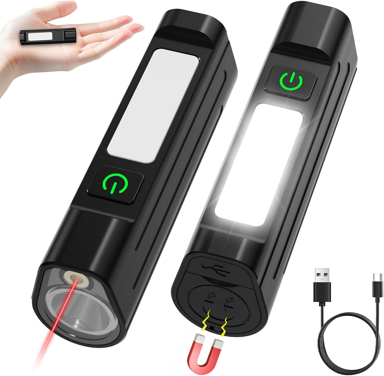 Portable LED FlashlightWaterpr - مراجعة Cycling To Work وسعره