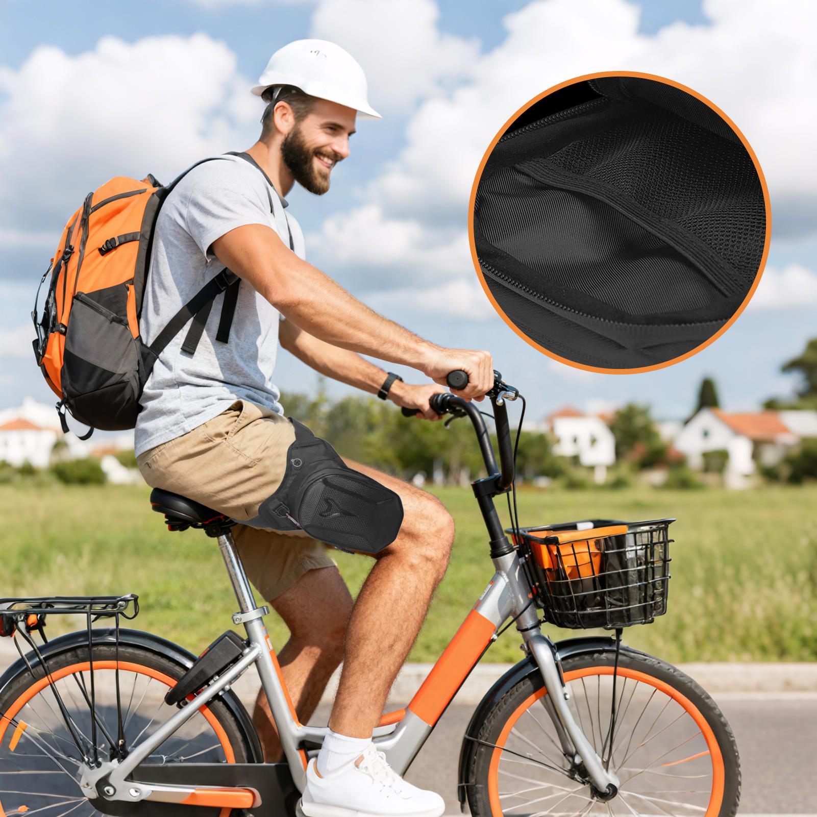 Thigh Bag Motorcycle Waterproo - مراجعة Commuter Cycling وسعره