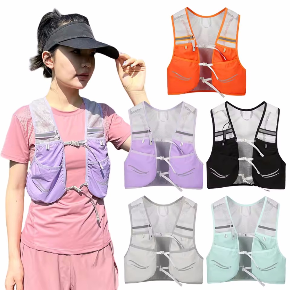 Reflective Running Vest Hydrat - مراجعة Reflective Vest Cycling وسعره
