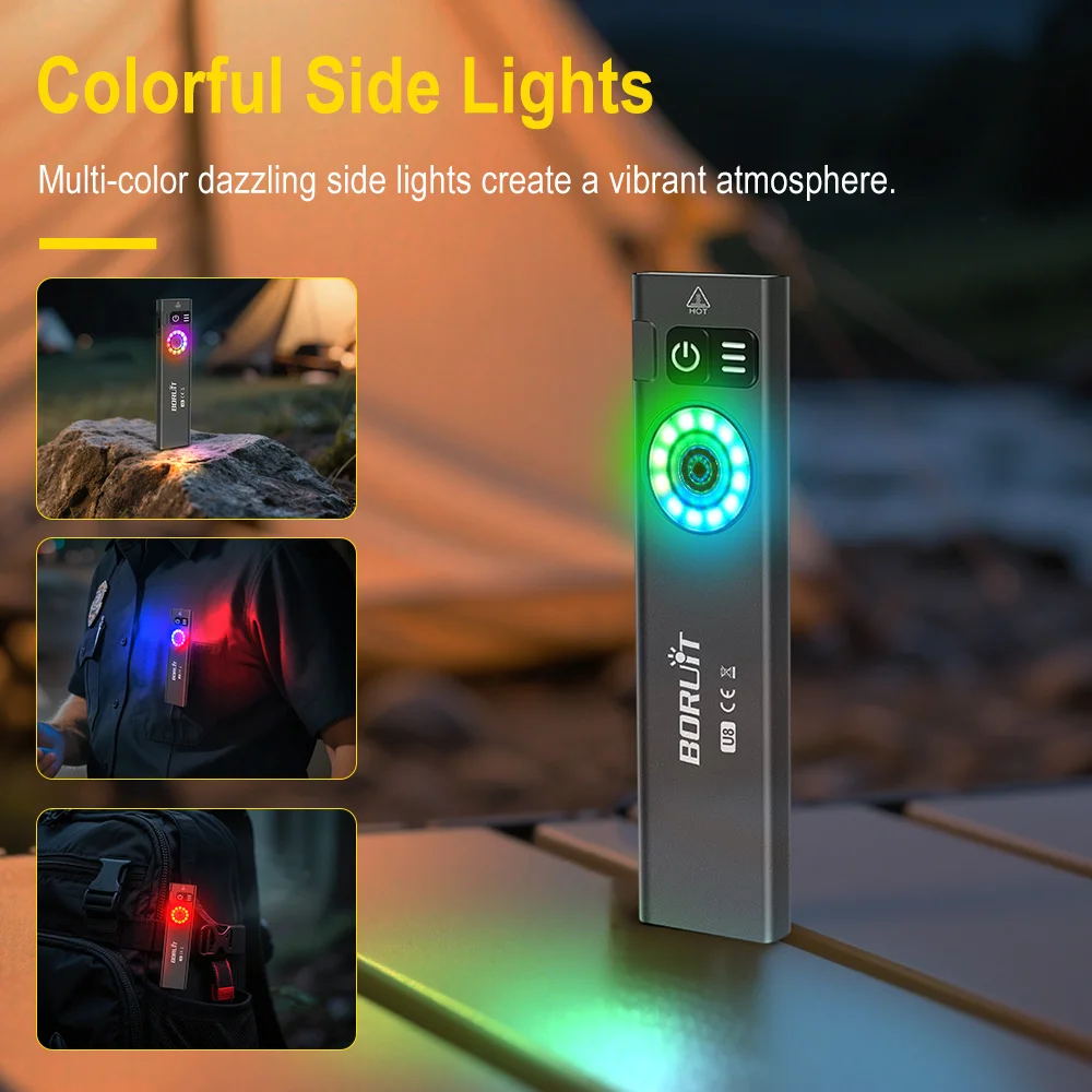 BORUiT U8 650LM EDC LED Flashl - مراجعة Cycling To Work وسعره