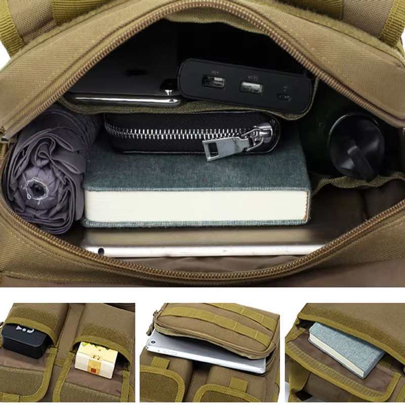 Tactical Men Shoulder Bag Outd - مراجعة Commuter Cycling وسعره