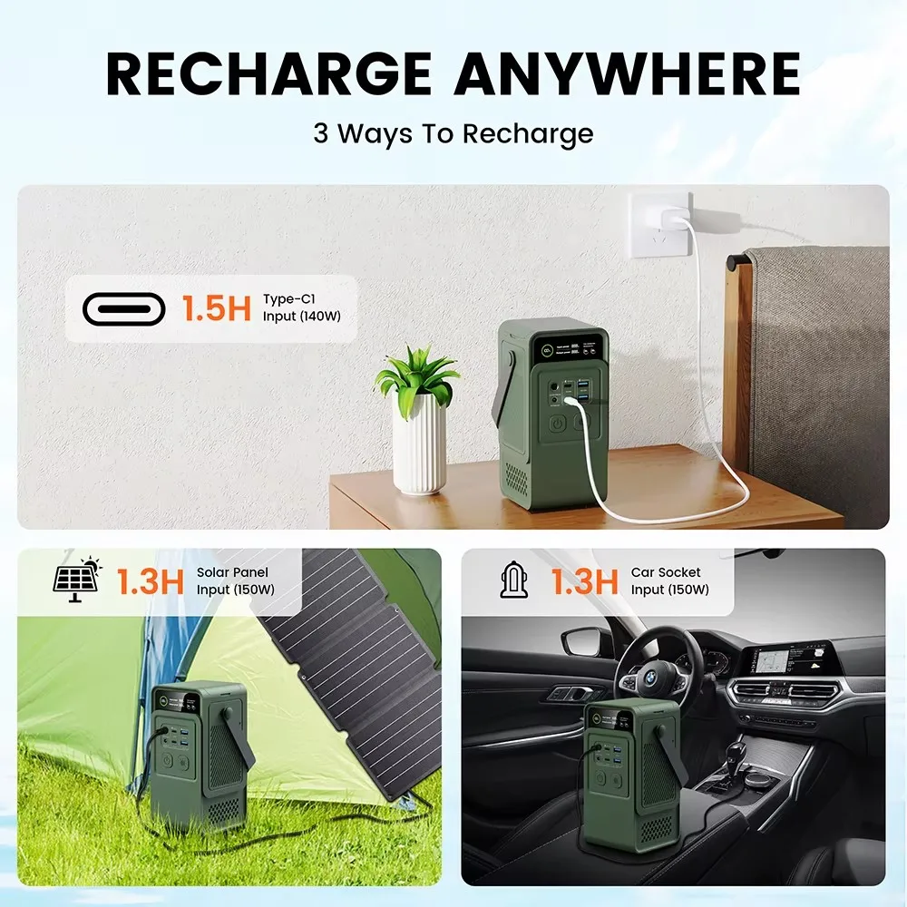 60000mAh 200W 192Wh Camping Po - مراجعة Usb Charger Dynamo وسعره