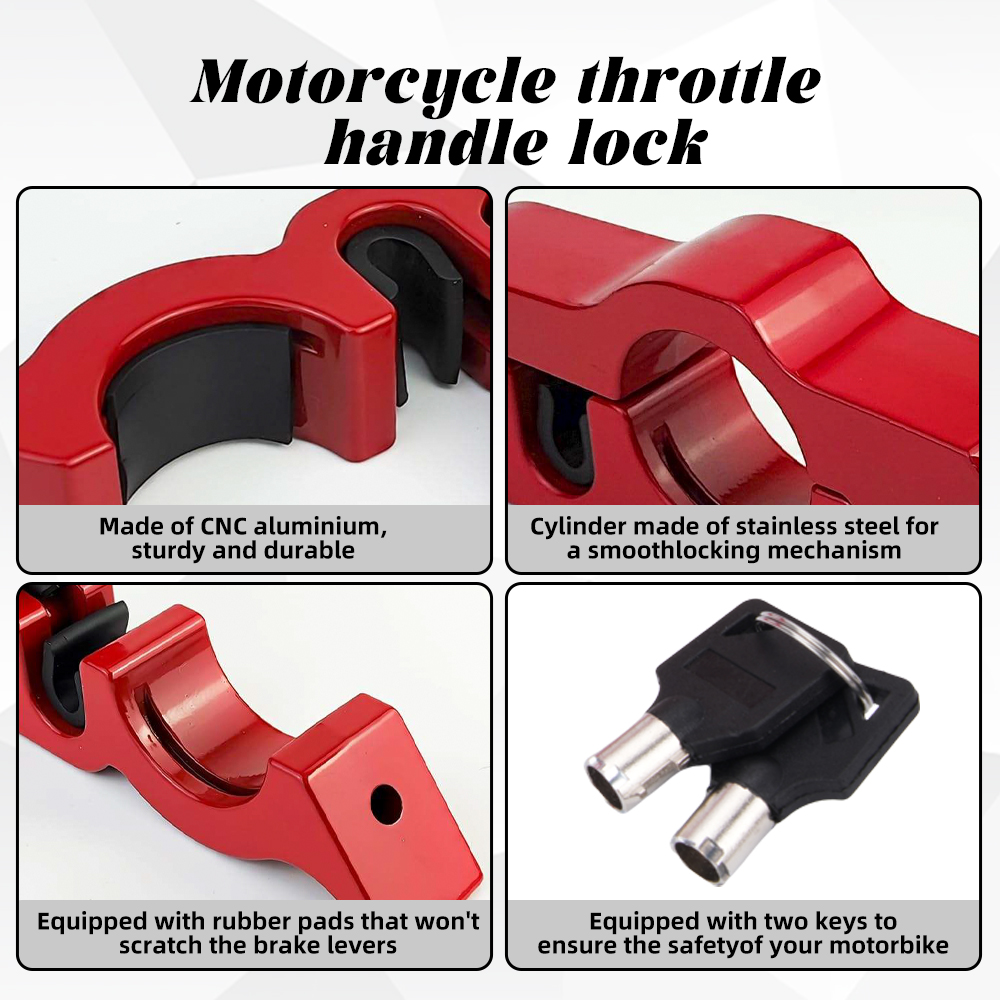 Motorcycle & Bicycle Handlebar - مراجعة Commuter Bike Lock وسعره