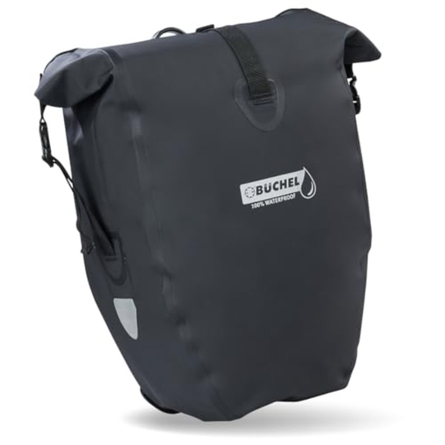 Bike pannier rack bag for groc - مراجعة Panniers Waterproof Rear وسعره