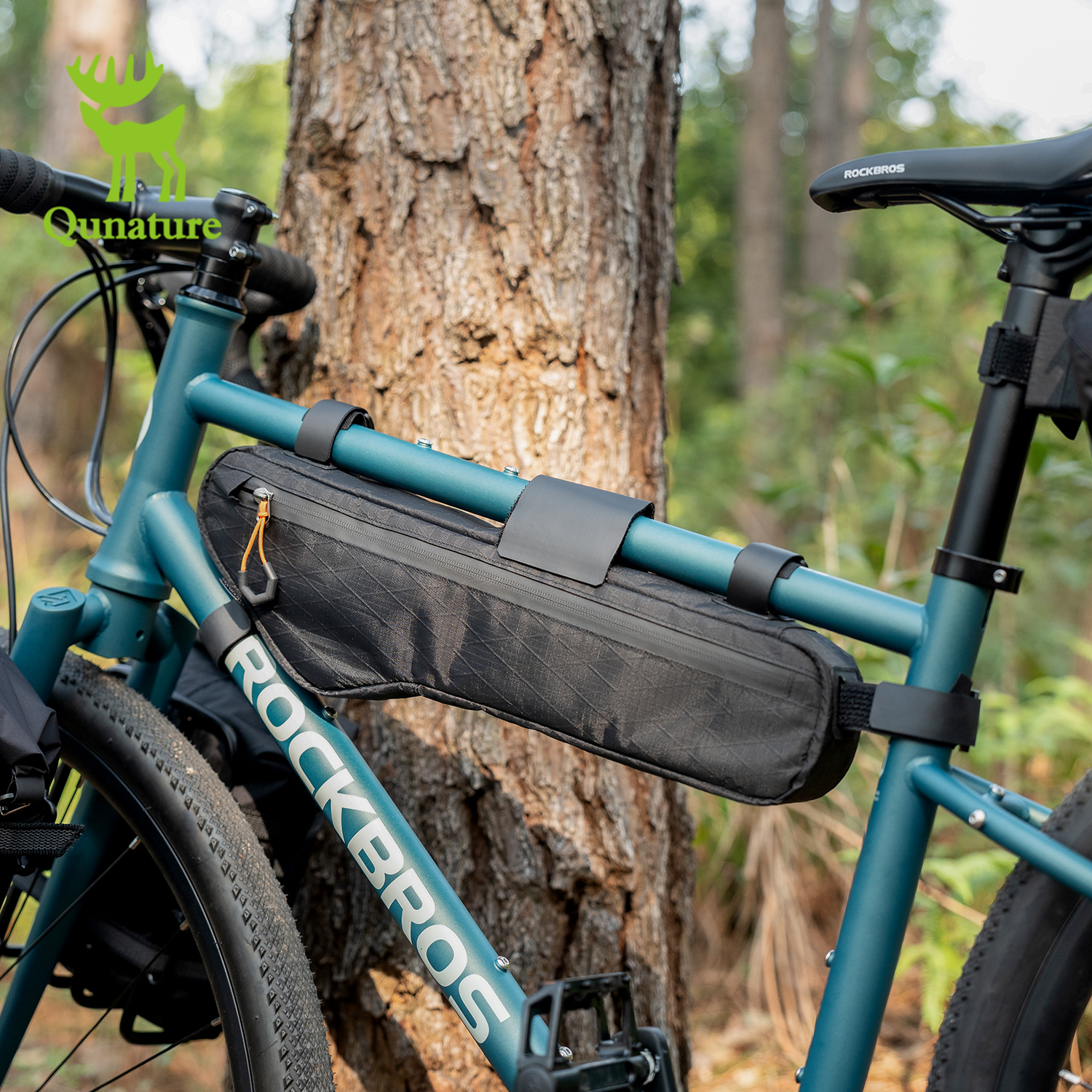 Qunature Bikepacking Bag Bike  - مراجعة Cycling Commuter Backpack Waterproof وسعره