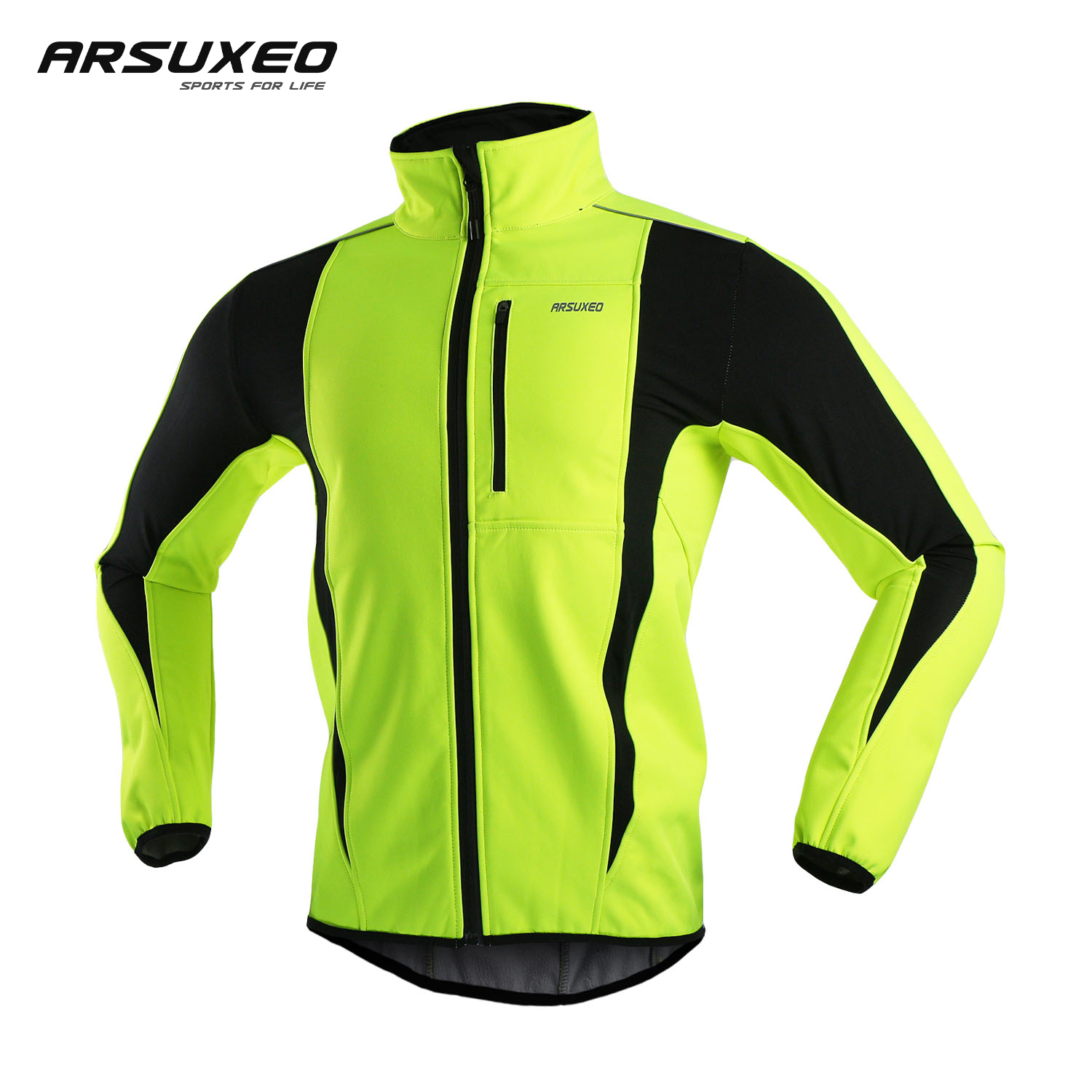 ARSUXEO Men's Winter Cycling J - مراجعة Cycling Commuter Jacket وسعره