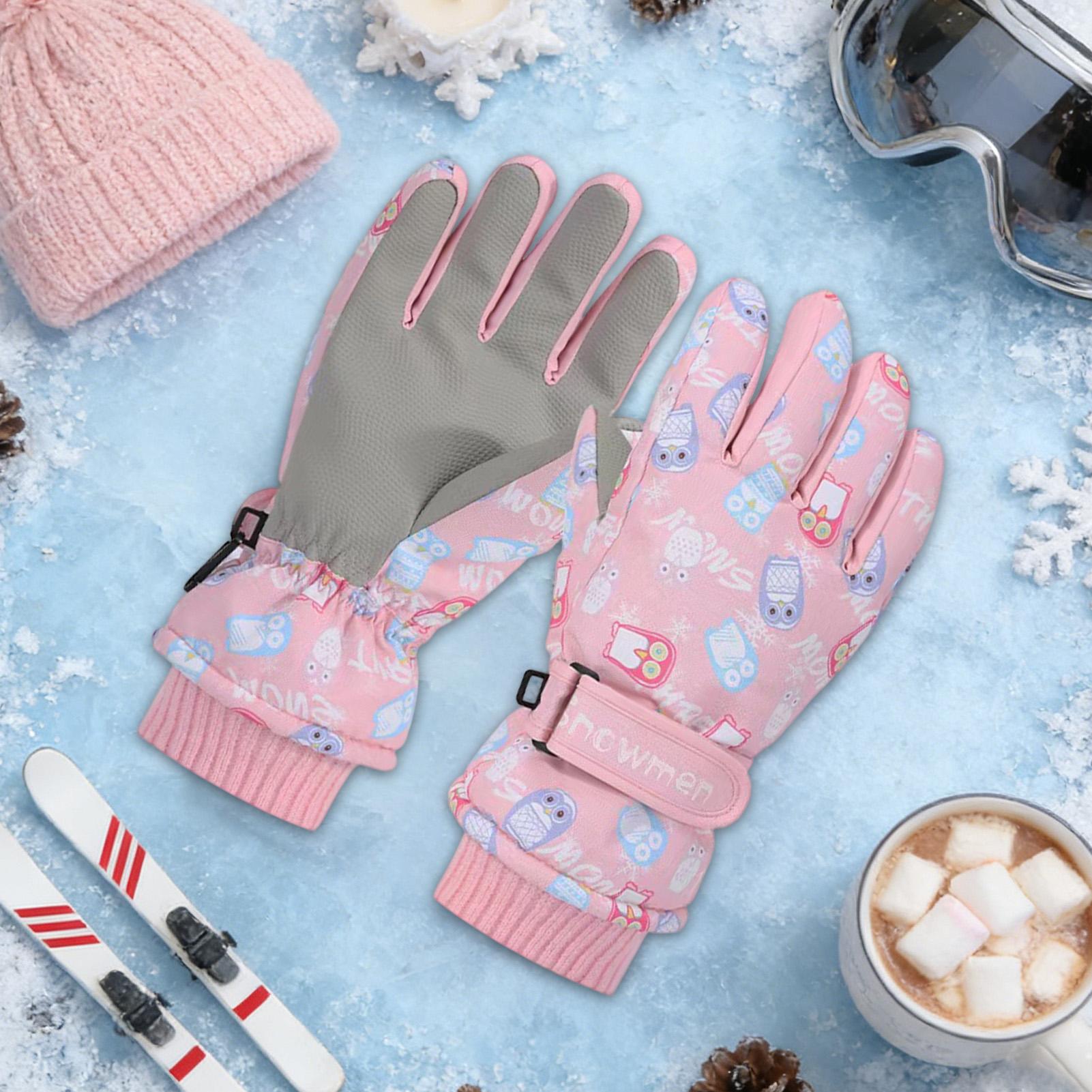 Kids Waterproof Gloves Insulat - مراجعة Winter Cycling Commute وسعره