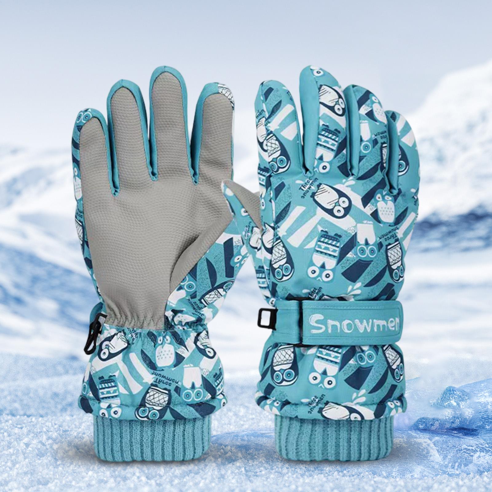 Kids Waterproof Gloves Insulat - مراجعة Winter Cycling Commute وسعره