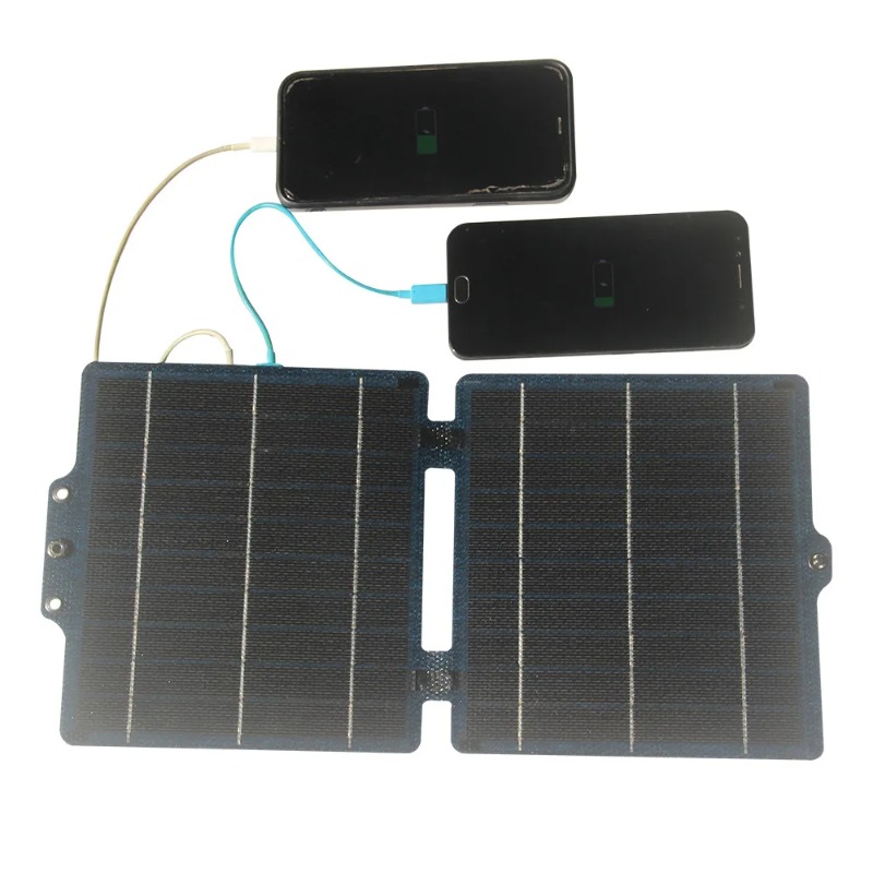 10W 5V Foldable Solar Charger  - مراجعة Usb Charger Dynamo وسعره