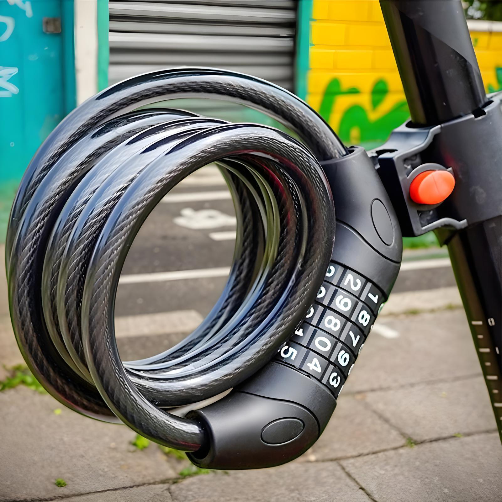 Electric Scooter Lock Anti The - مراجعة Commuter Bike Lock وسعره