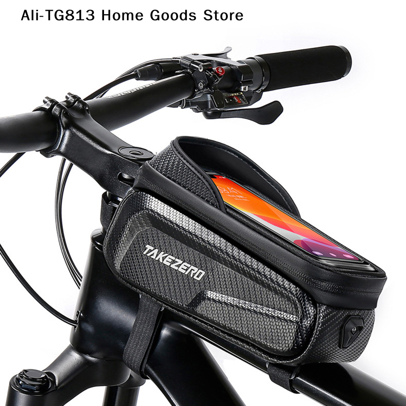 [TG813]Bicycle Bag Front Tube  - مراجعة Cycling Commuter Backpack Waterproof وسعره
