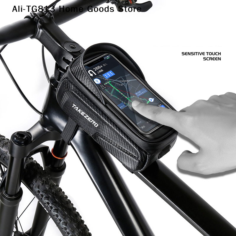 [TG813]Bicycle Bag Front Tube  - مراجعة Cycling Commuter Backpack Waterproof وسعره