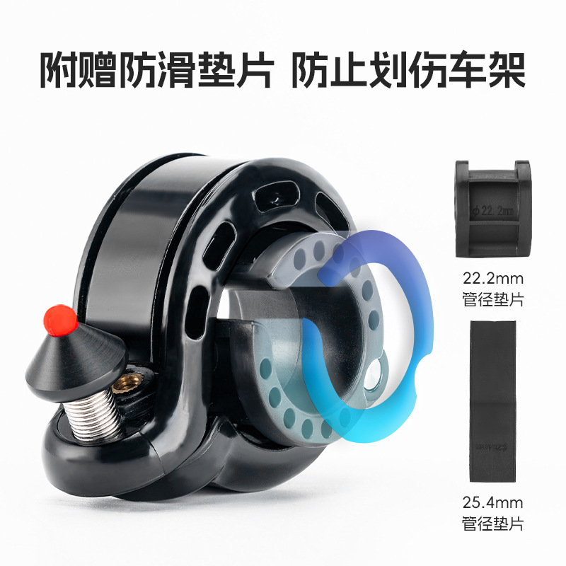 Rock Brothers Bicycle Bell Mou - مراجعة Average Cycling Commute وسعره