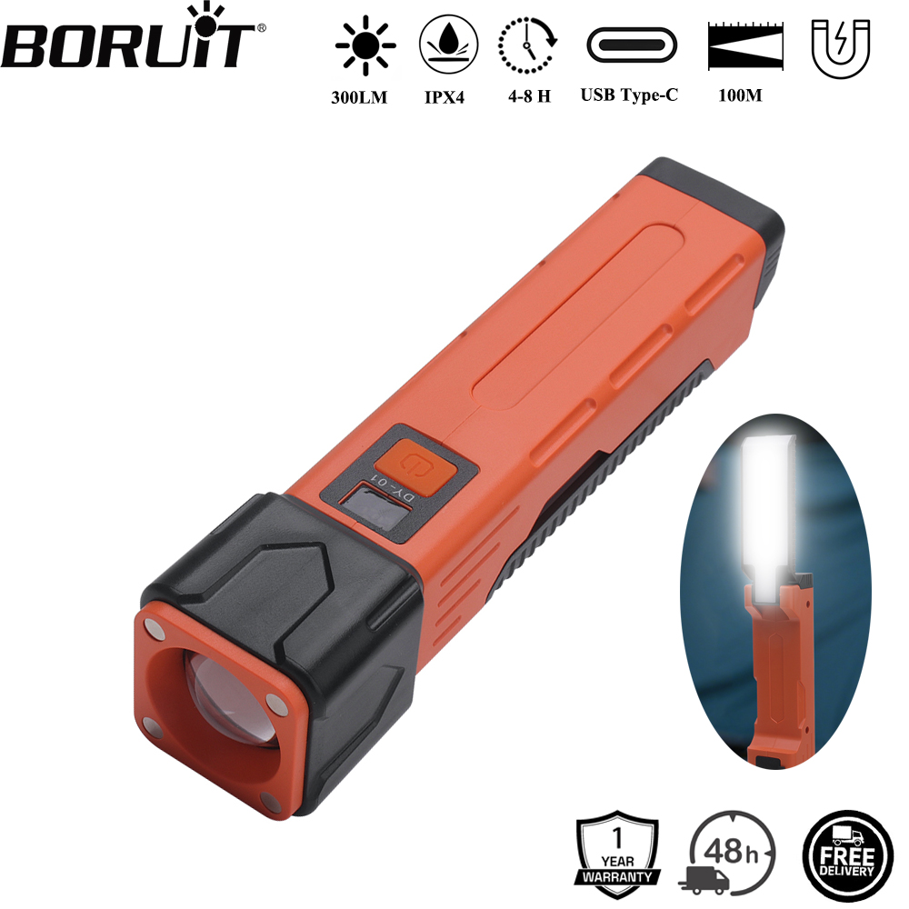 BORUiT 300LM LED Work Light Zo - مراجعة Cycling To Work وسعره