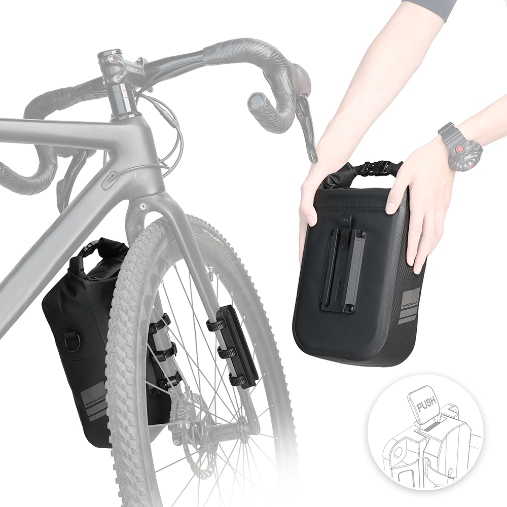 Rhinowalk 2 PCS Bike Quick Rel - مراجعة Cycling Commuter Backpack Waterproof وسعره