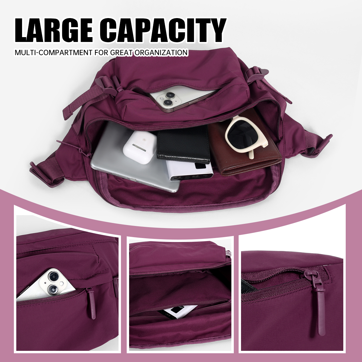 Men's Single-Shoulder Crossbod - مراجعة Commuter Cycling وسعره