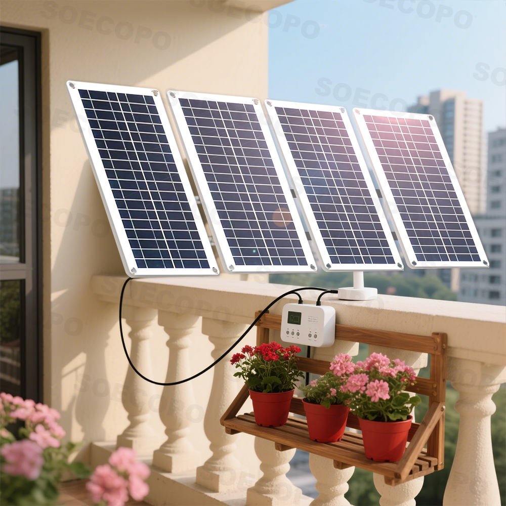 SOECOPO 800W Solar Panel Kit 4 - مراجعة Usb Charger Dynamo وسعره
