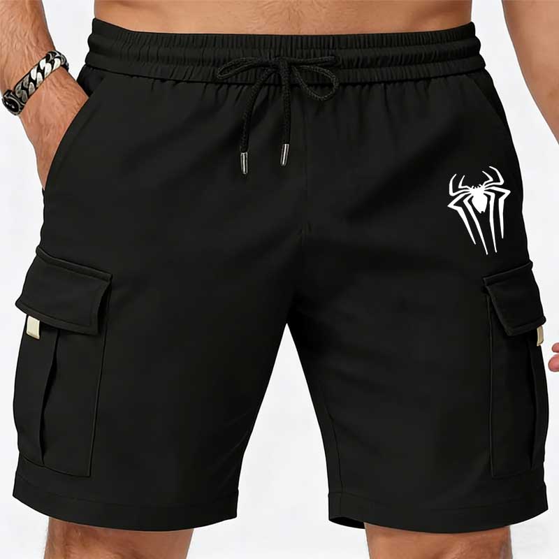New Men's Spider Print Cargo S - مراجعة Cycling To Work وسعره