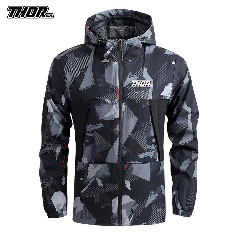 THORSOL Outdoor Men Windproof  - مراجعة Cycling Commuter Jacket وسعره