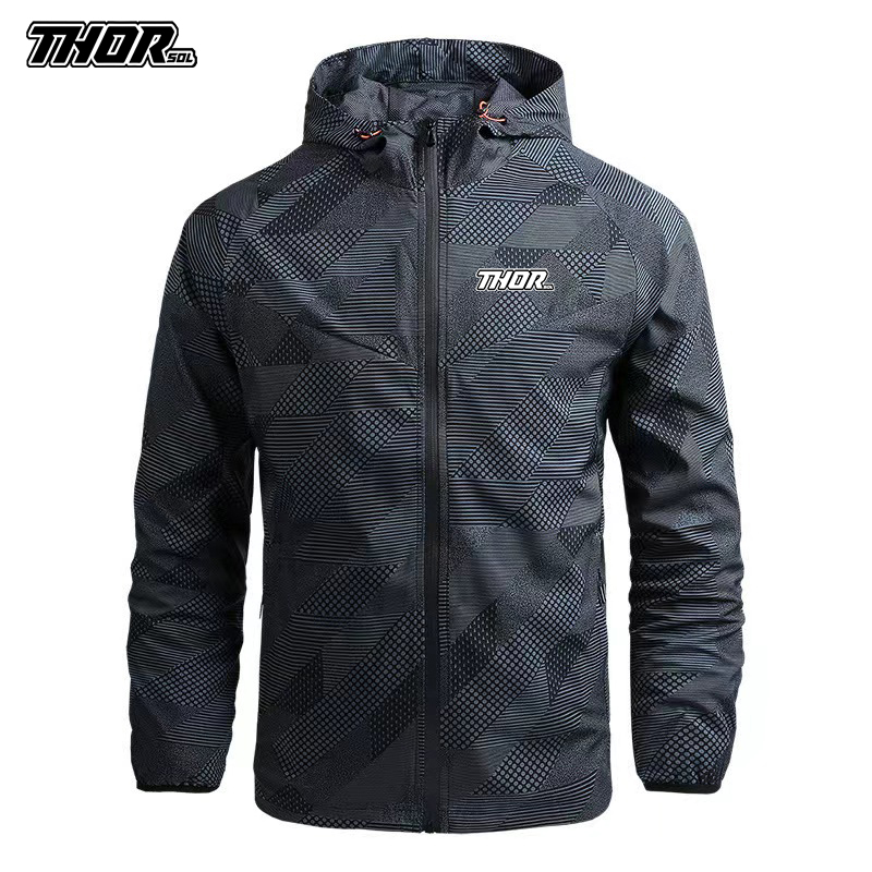 THORSOL Outdoor Men Windproof  - مراجعة Cycling Commuter Jacket وسعره