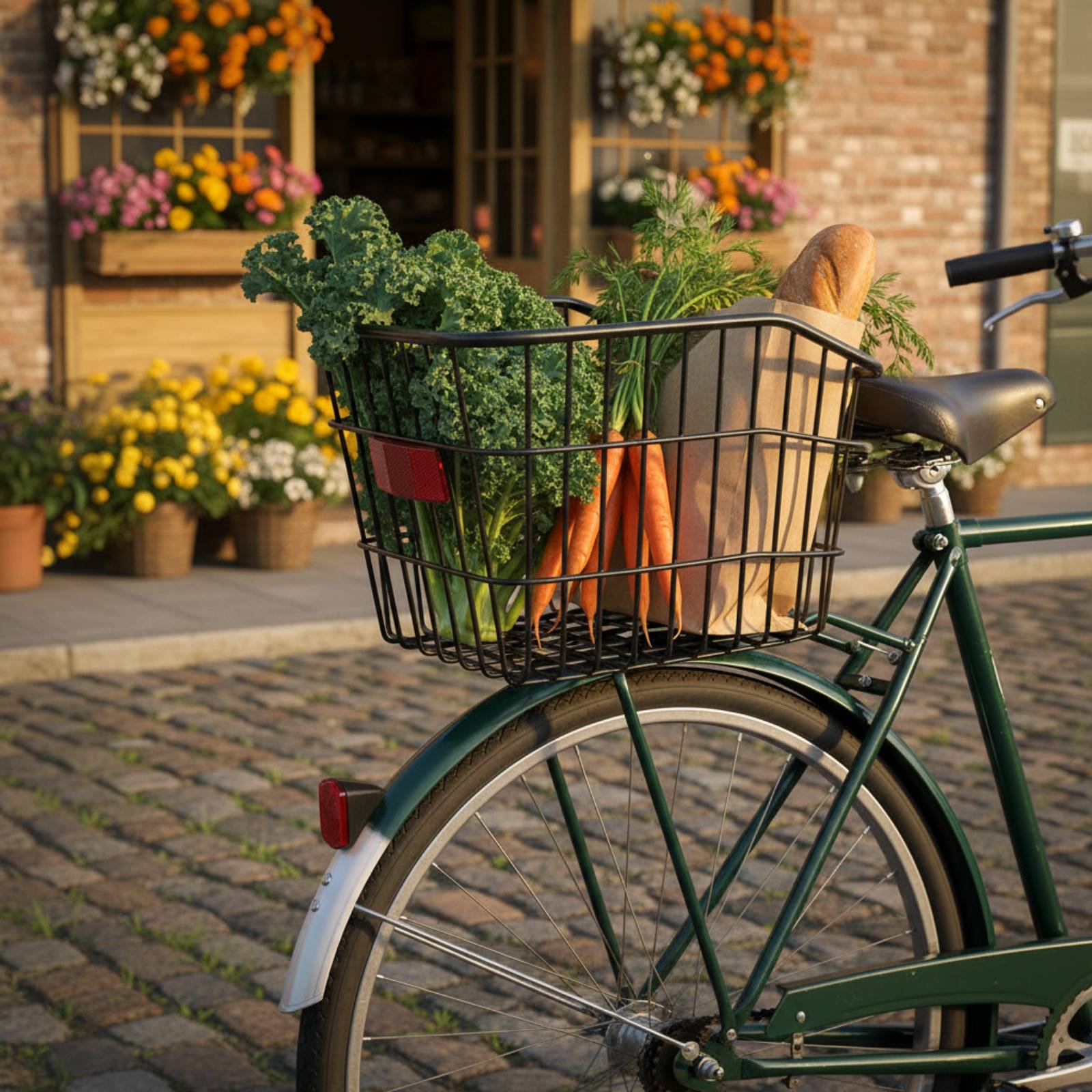 Cycle Rear Rack Basket Sturdy- - مراجعة Commuter Cycling وسعره