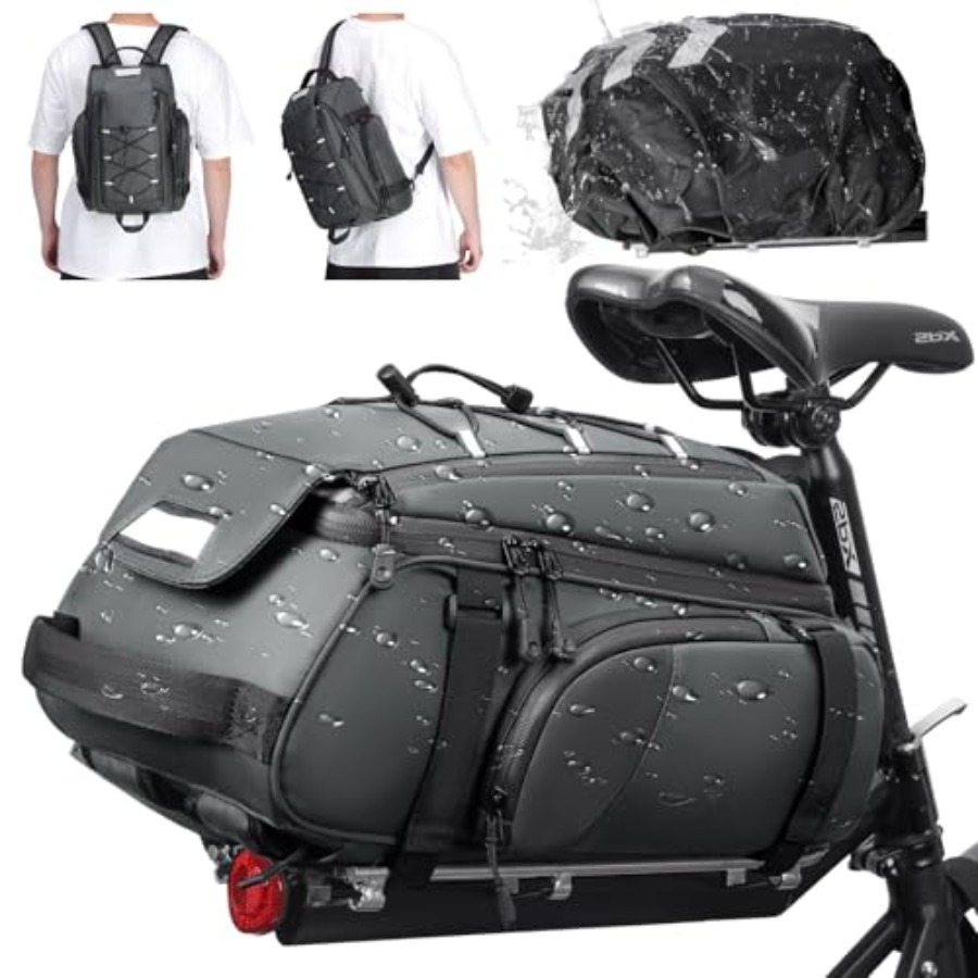 Bike Bags for Bicycle Rear Rac - مراجعة Panniers Waterproof Rear وسعره