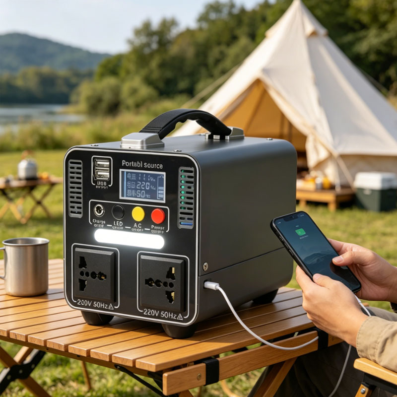 300W 166.5Wh/333Wh Portable Po - مراجعة Usb Charger Dynamo وسعره