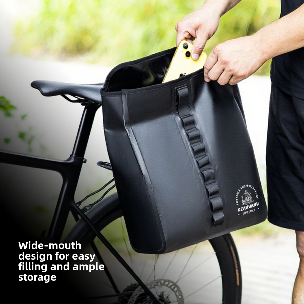 Waterproof Motorcycle Front &  - مراجعة Panniers Waterproof Rear وسعره
