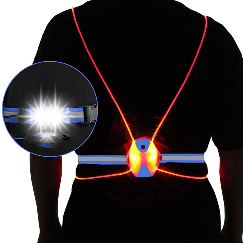 A88M Night Running Light Refle - مراجعة Reflective Vest Cycling وسعره