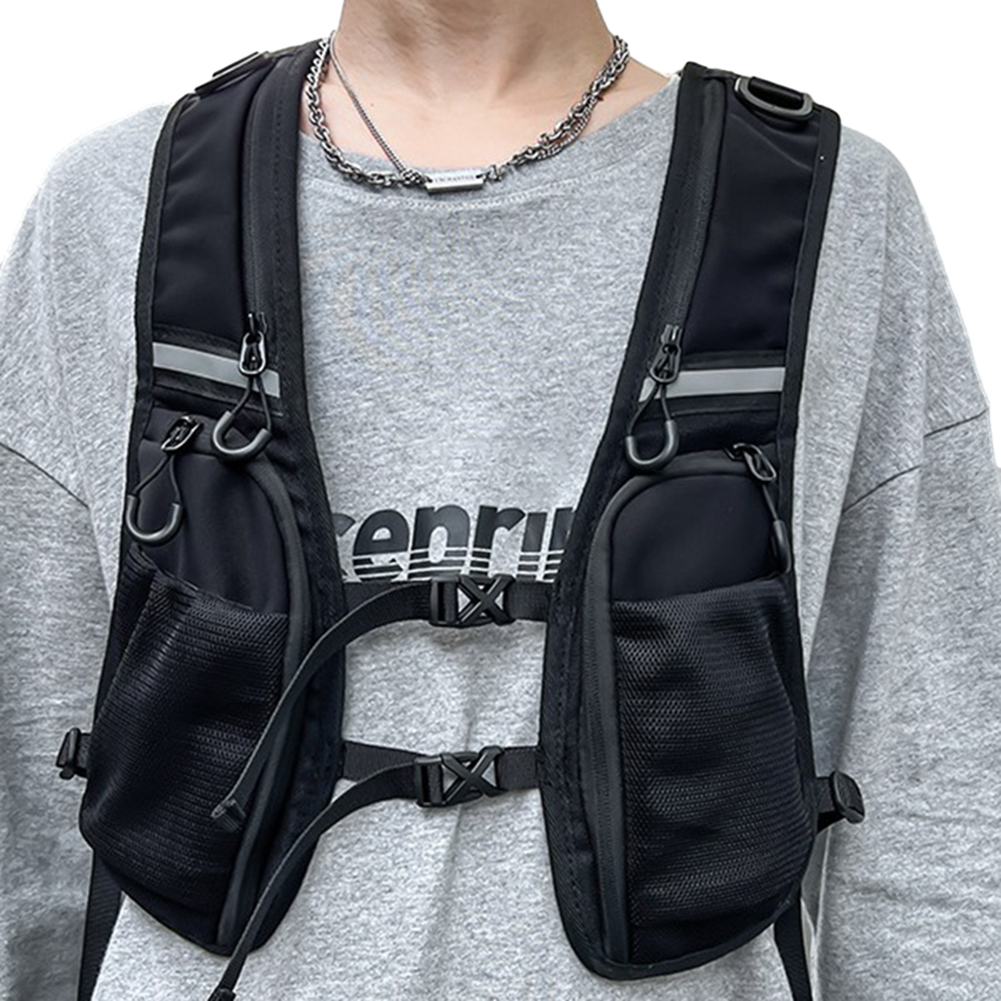 Reflective Chest Pack Running  - مراجعة Reflective Vest Cycling وسعره