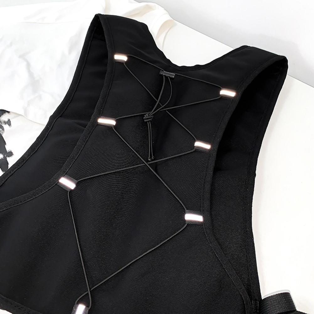 Reflective Chest Pack Running  - مراجعة Reflective Vest Cycling وسعره