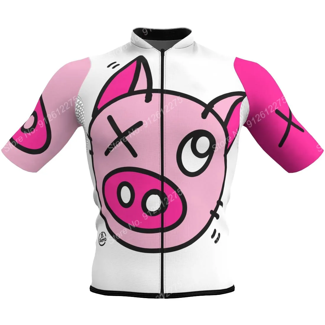 Set Cartoon Comic Pig 2023 Cyc - مراجعة Cycling Commuter Clothing وسعره