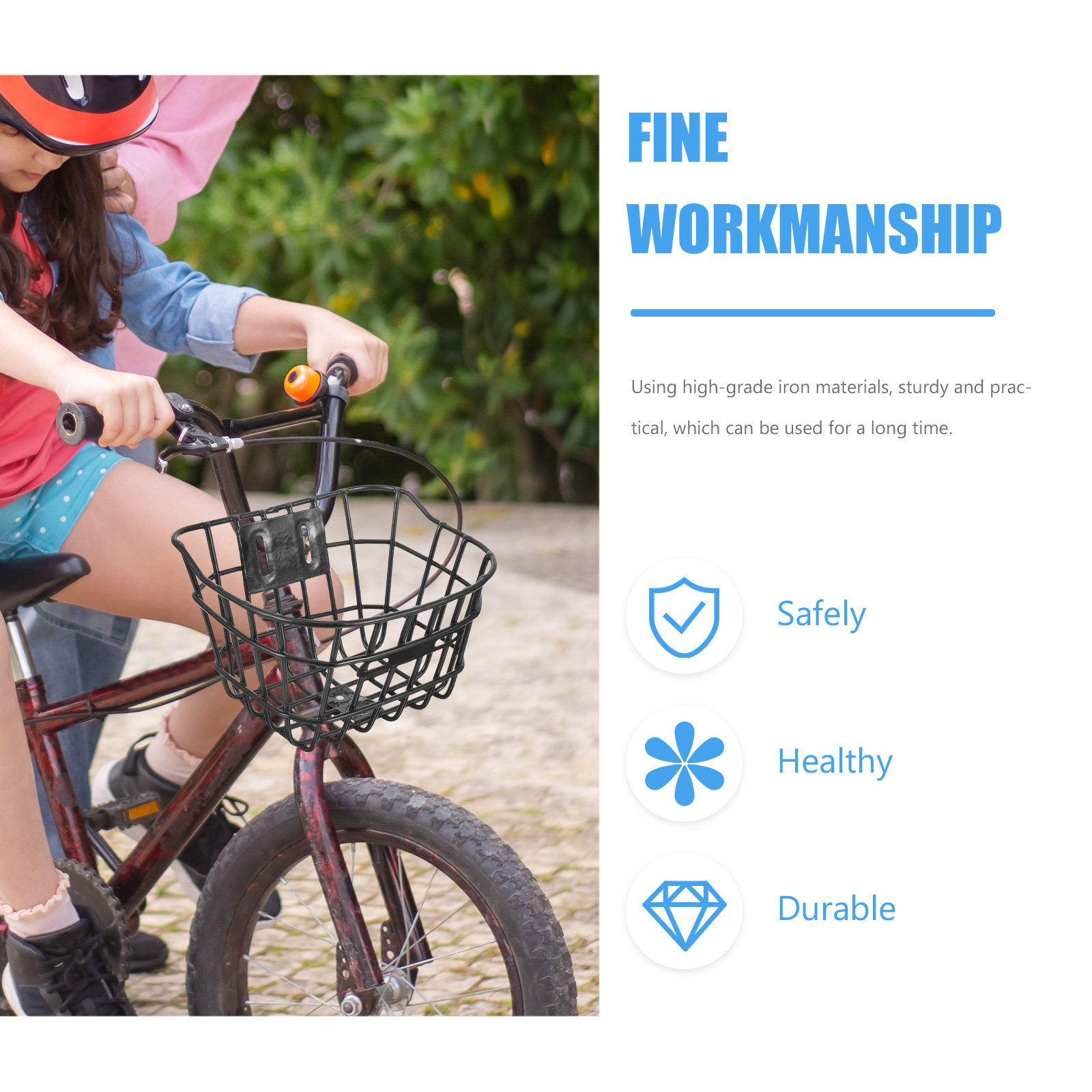 Heavy Duty Thickened Iron Bike - مراجعة Commuter Cycling وسعره